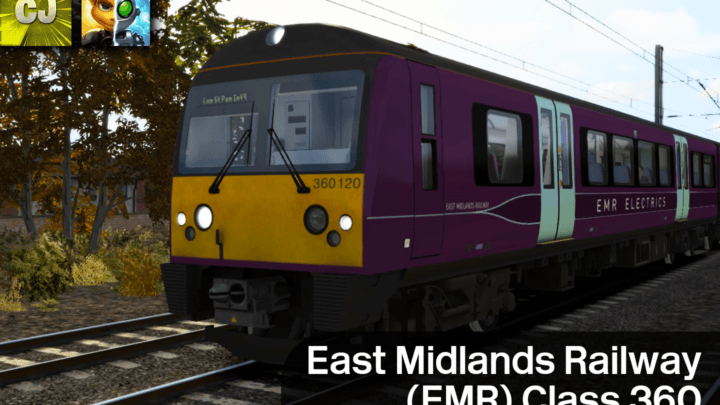 East Midlands Railway (EMR) Class 360 Reskin