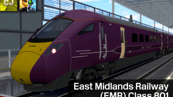 East Midlands Railway (EMR) Class 801 Reskin
