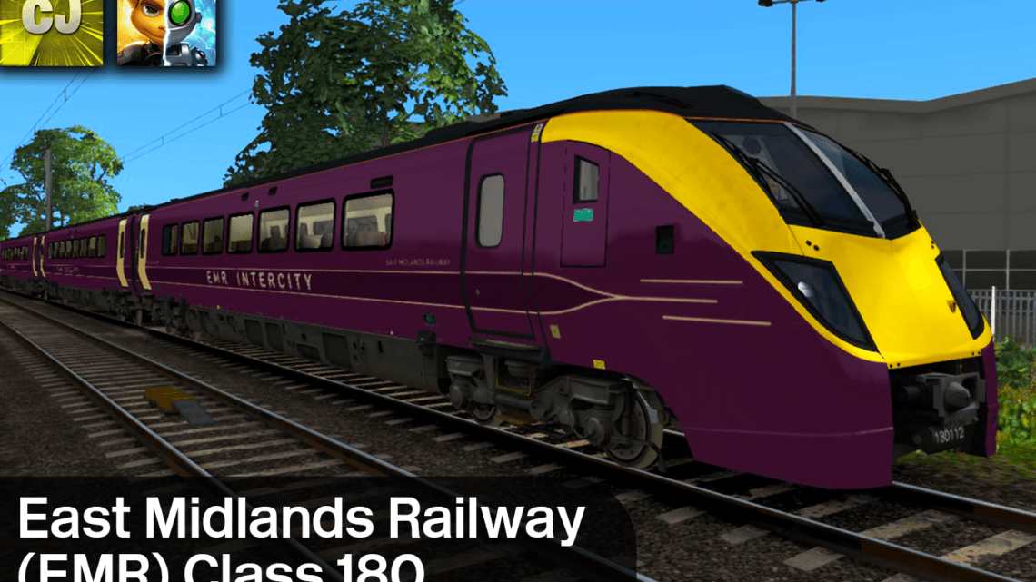 East Midlands Railway (EMR) Class 180 Reskin
