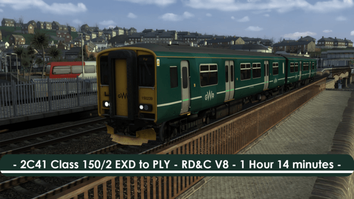 [150/2] 2C41 (Exeter to Plymouth, 2018)
