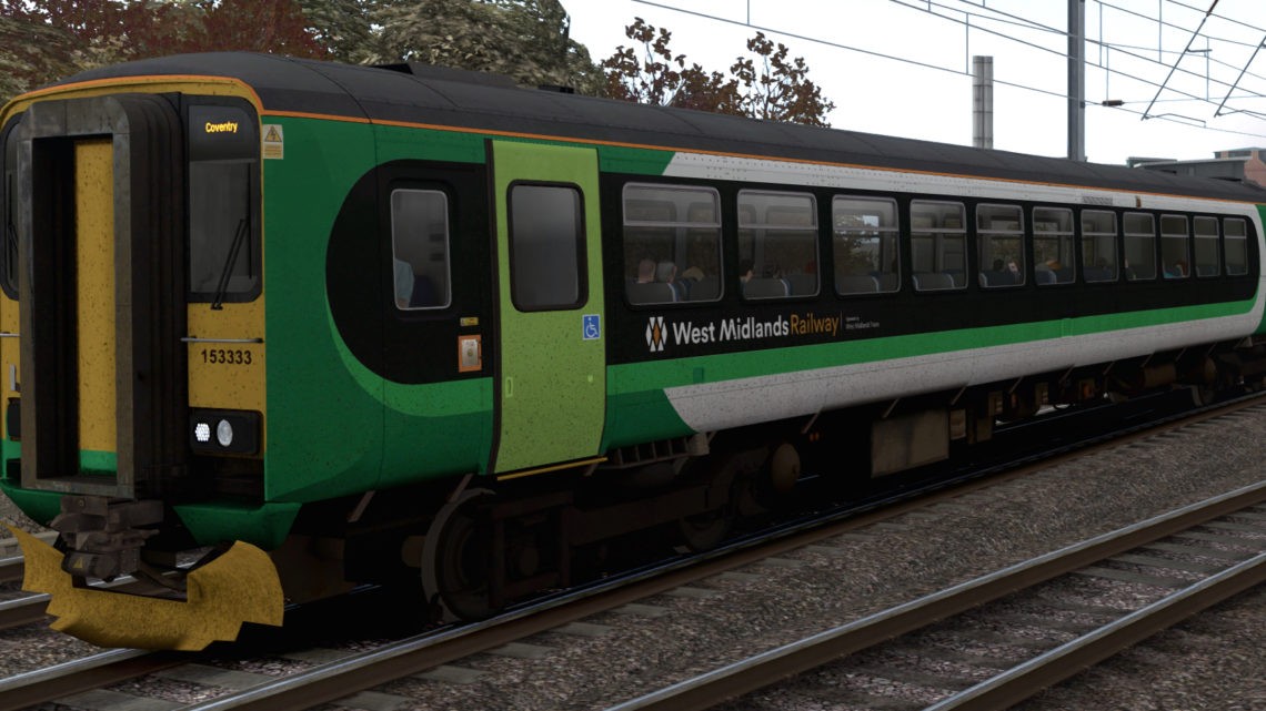 JT Class 153 West Midlands Railway (Ex-London Midland) v1