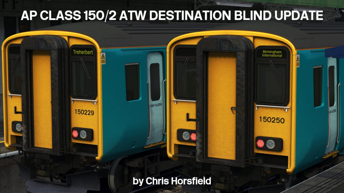AP Class 150/2 ATW Roller Blind Update