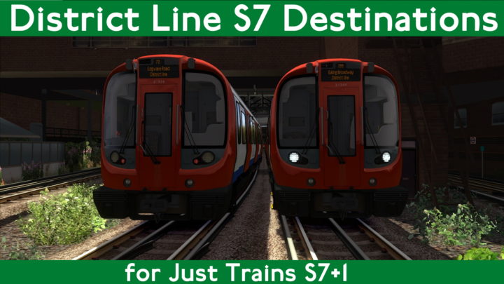 District Line S7 Destinations