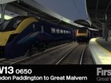1W13 0650 London Paddington to Great Malvern