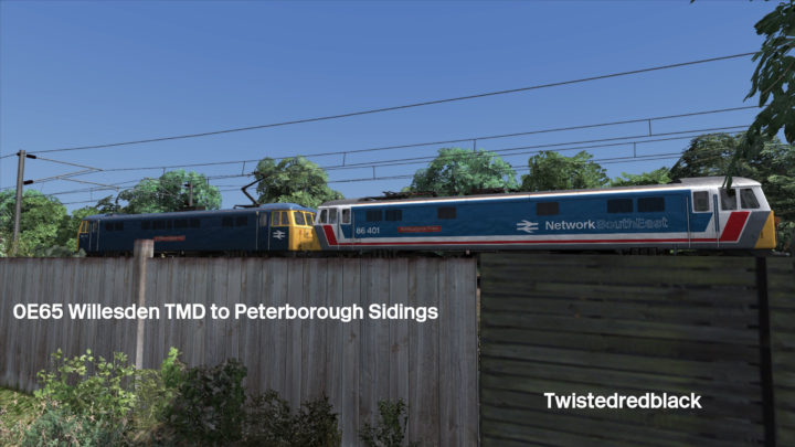 0E65 – Willesden TMD – Peterborough Sidings