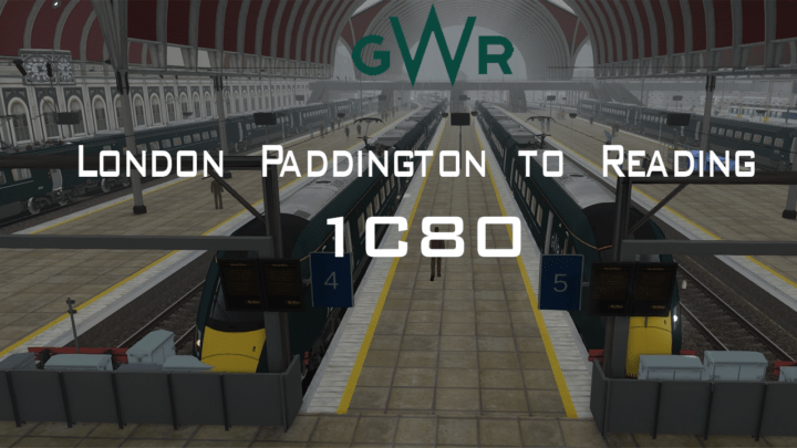 IC80 – London Paddington to Reading – IET