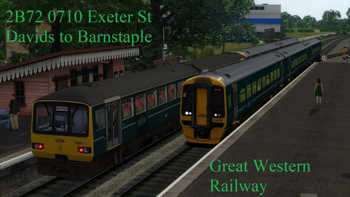 2B72 07:10 From Exeter St Davids To Barnstaple
