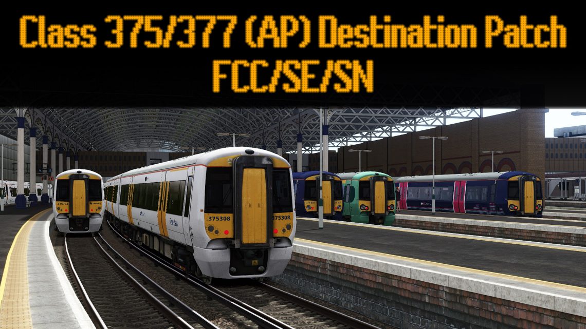 Class 375/377 Destinations Patch