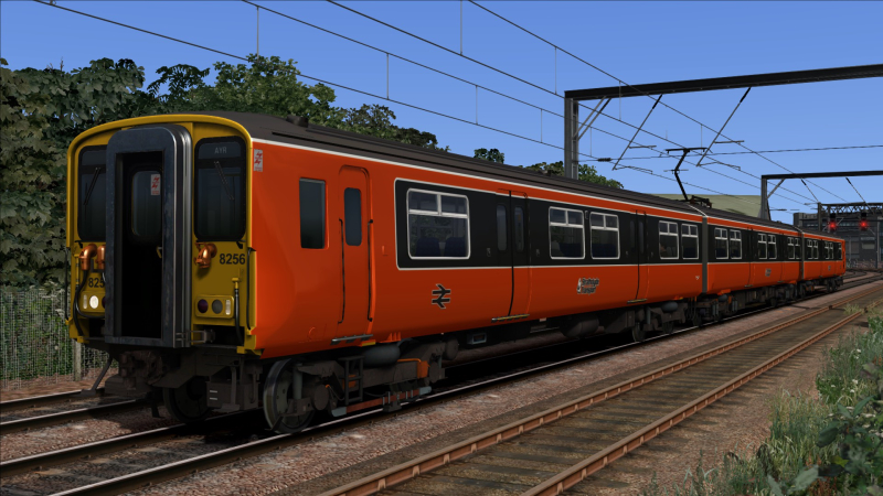 Strathclyde Orange & Black Class 318
