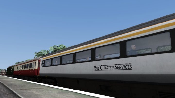 Ex-Greater Anglia Mk3, ‘Rail Charter Services Limited’ Branding