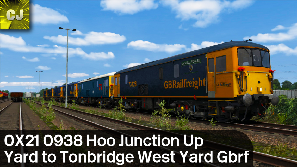 0X21 0938 Hoo Junction Up Yard to Tonbridge West Yard Gbrf