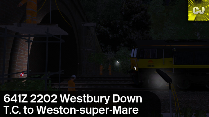 641Z 2202 Westbury Down T.C. to Weston-super-Mare