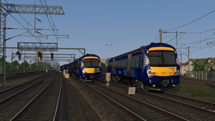 5T60 0558 Haymarket Depot to Edinburgh – Class 170