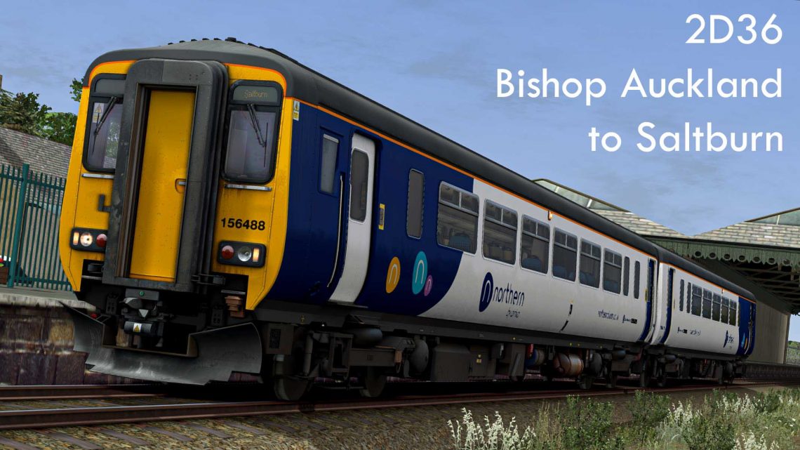 2D36 12:26 Bishop Auckland to Saltburn