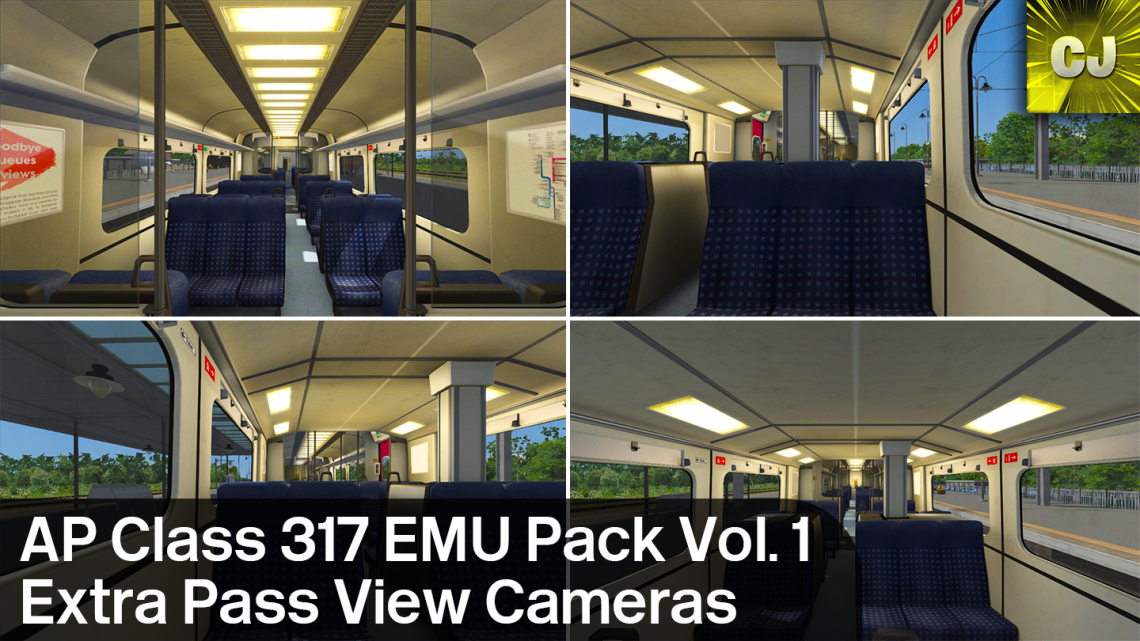 AP Class 317 Extra Passenger View Cameras