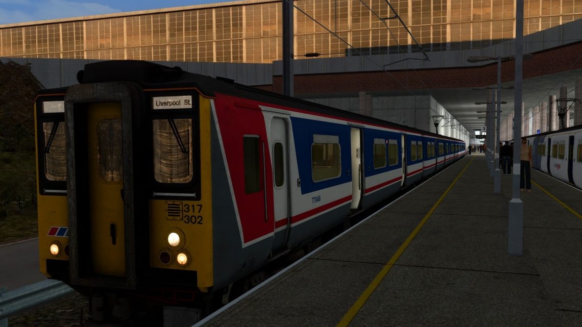 [BT] Class 317 1802 – Stansted Airport to Liverpool Street
