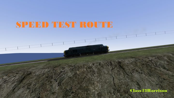 Speed Test Route