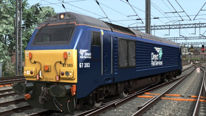 Direct Rail Services Class 67 (Fictional Livery)