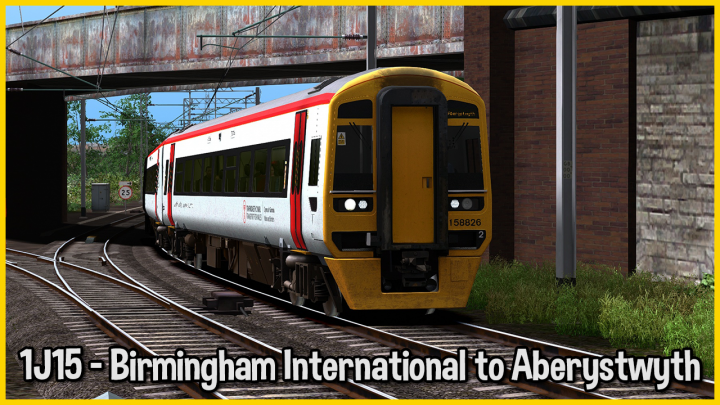 [GS] 1J15 – Birmingham International to Aberystwyth