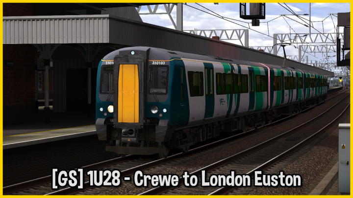 [GS] 1U28 – Crewe to London Euston