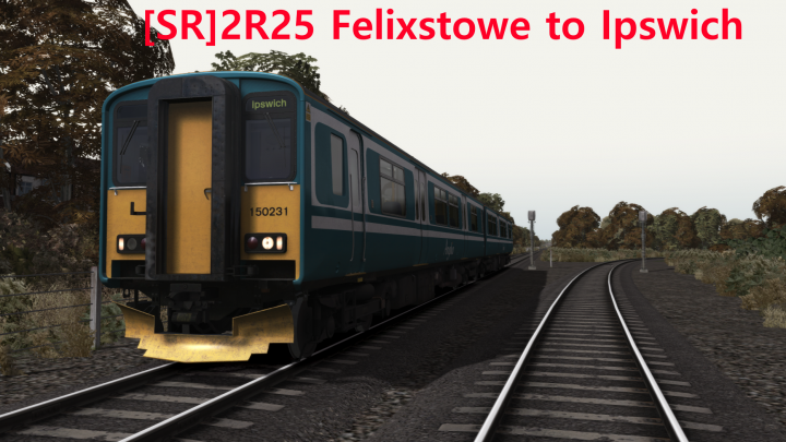 [SR] 2R25 Felixstowe to Ipswich.