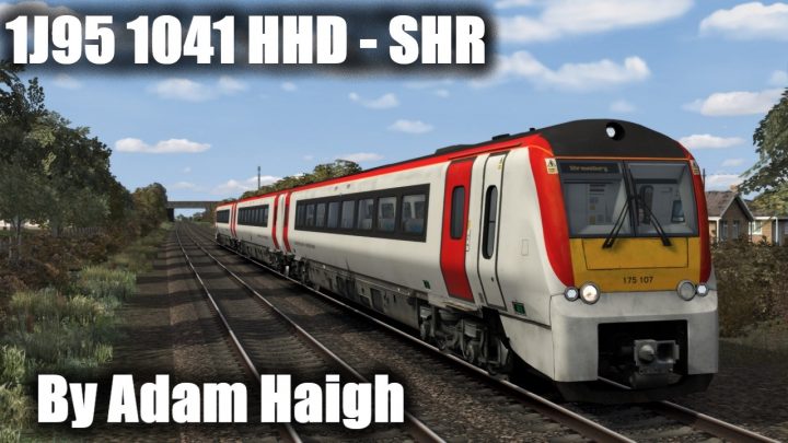 1J95 1041 Holyhead to Shrewsbury