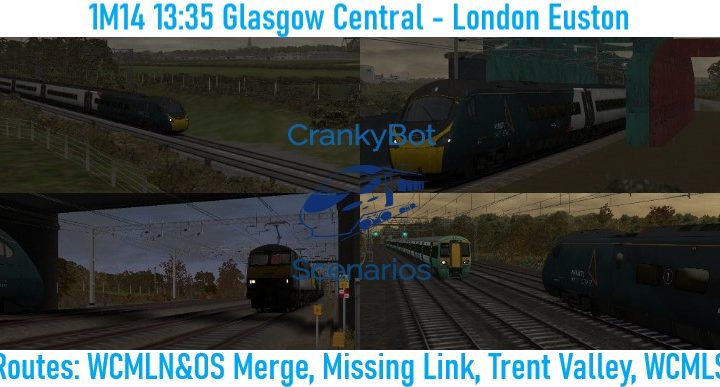[CB] 1M14 13:35 Glasgow Central – London Euston