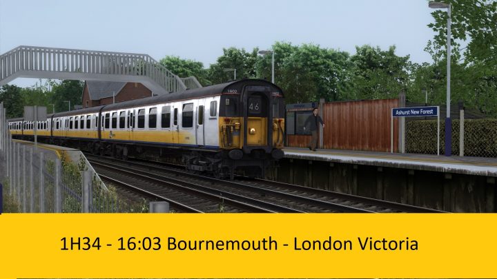 JL Scenarios – 1H34 – 16:03 Bournemouth to London Victoria [semi fictional] V1.1
