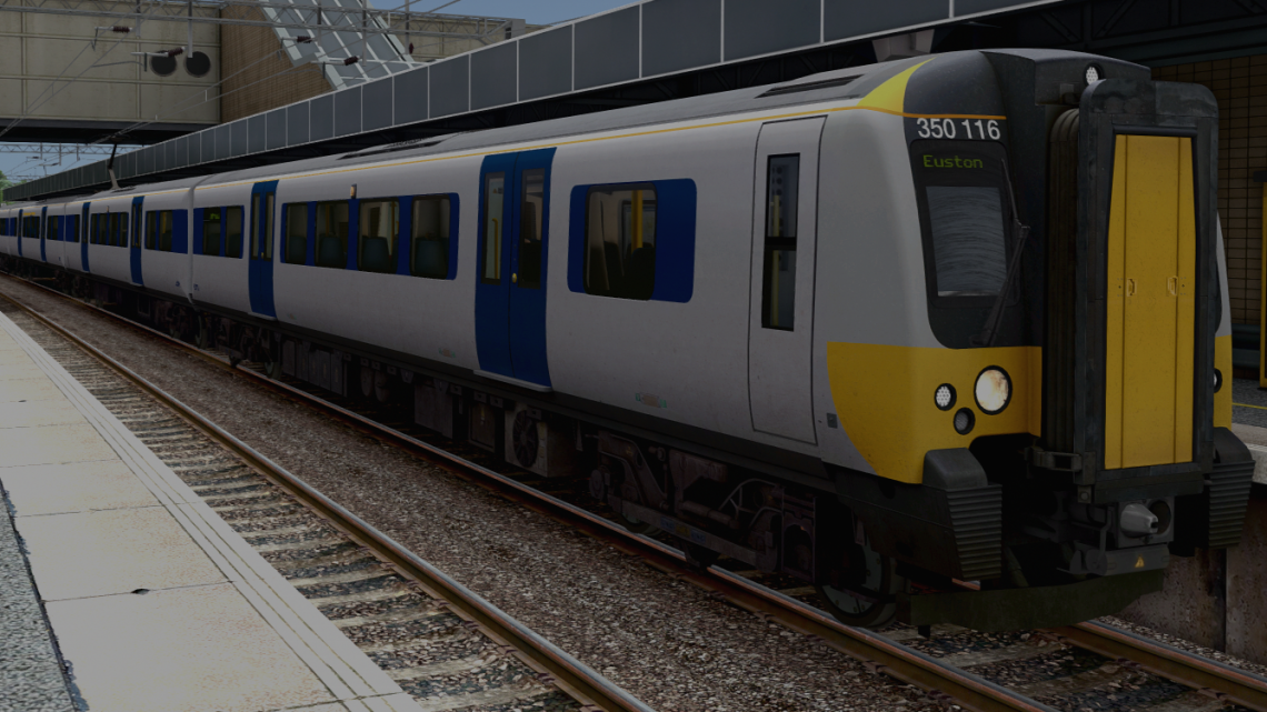 Class 350 (AP) – Central Trains/Silverlink (grey/yellow front)