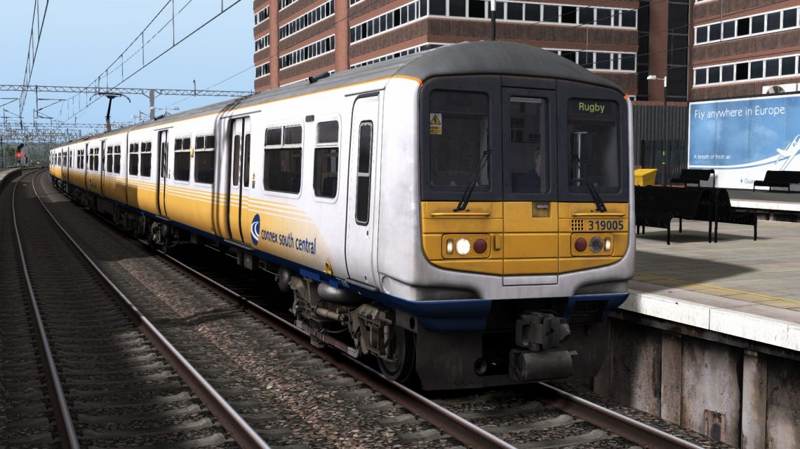 [Train Simulator 2021][TASH][Class 319 Connex SC]Gatwick Airport to Rugby 1999 – WCML South