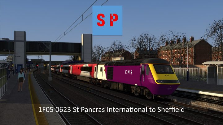 1F05 0623 St Pancras International to Sheffield