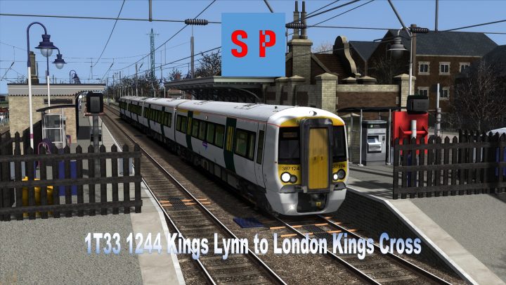 1T33 1244 Kings Lynn to London Kings Cross