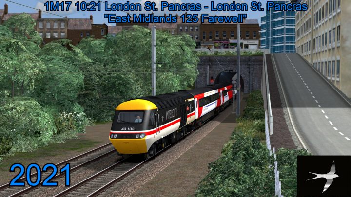 [CH] 1M17 “East Midlands 125 Farewell” 10:21 London St. Pancras – London St. Pancras