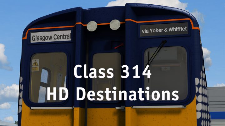 Class 314 Scottish HD Destinations