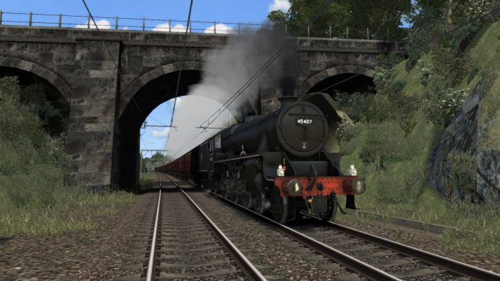 [GG-RT] S.R.P.S. Railtours The Forth Bridge & Borders Steam Special