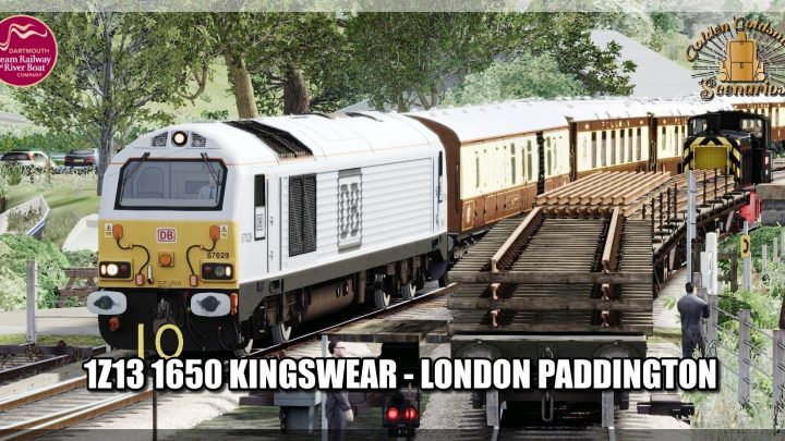 G.G.S. 1Z13 16:50 Kingswear to London Paddington