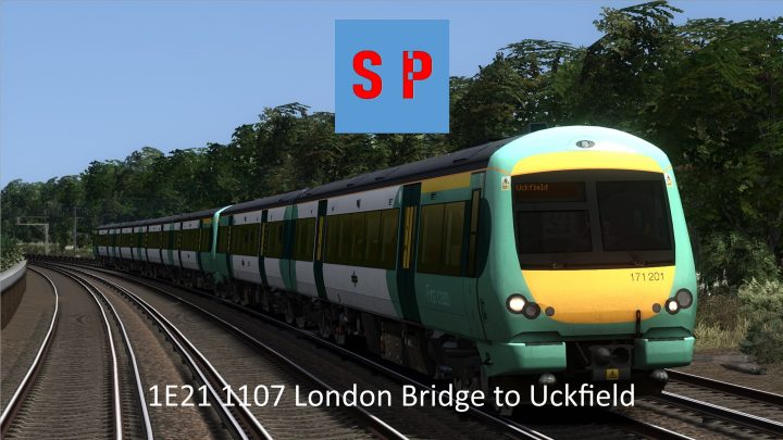 1E21 1107 London Bridge to Uckfield