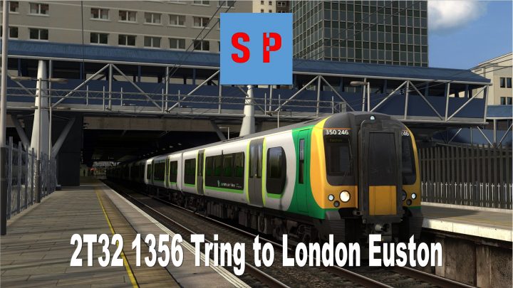 2T32 1356 Tring to London Euston