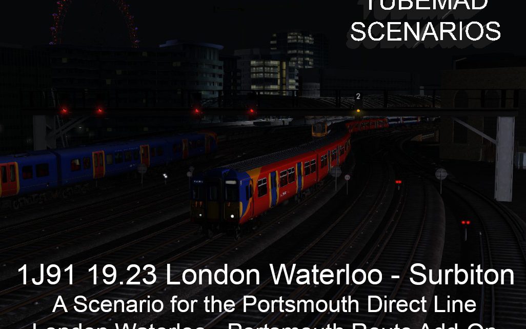 1J91 19.23 London Waterloo – Surbiton