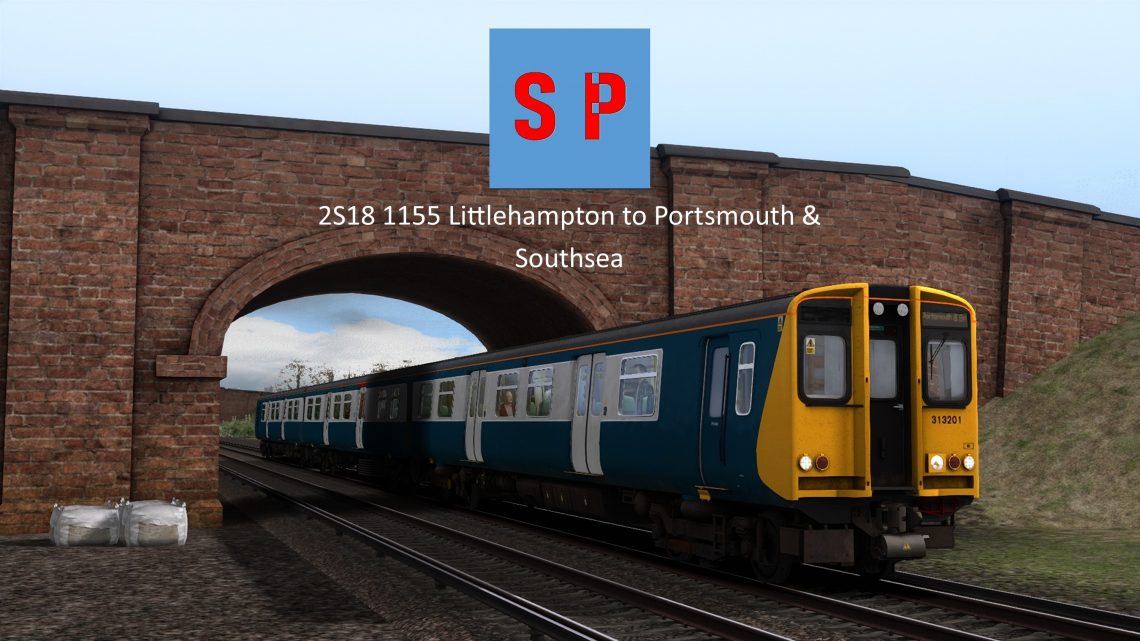 2S18 1155 Littlehampton to Portsmouth & Southsea