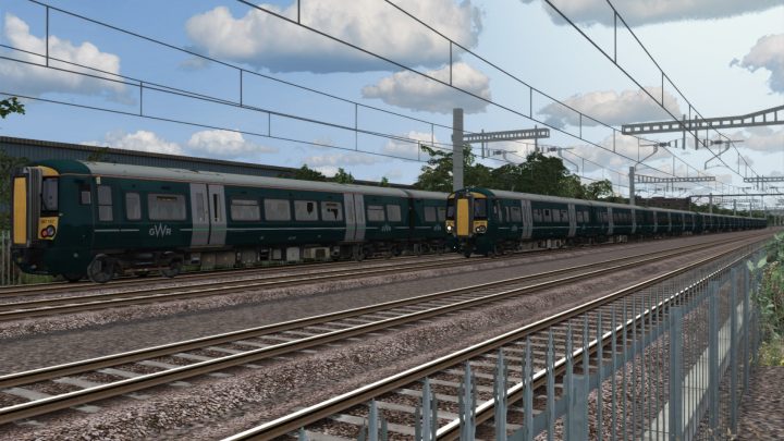 (RP) 5R75 07:52 Paddington-Reading Traincare Depot. GWR Class 387. (Updated to use Class 377/379/387 Enhancement Pack)