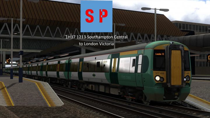 1H37 1213 Southampton Central to London Victoria [Full Run]