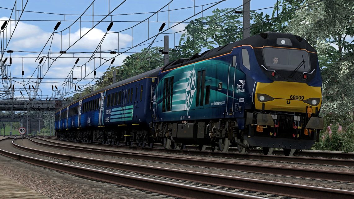 [RS] 68009 – 5Z71 1150 Crewe Coal Sidings – Carlisle Kingmoor (2015)