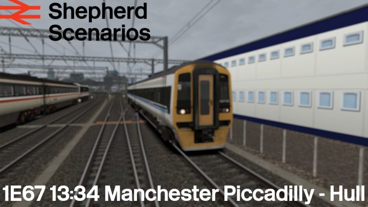SS / 1E67 13:34 Manchester Piccadilly – Hull