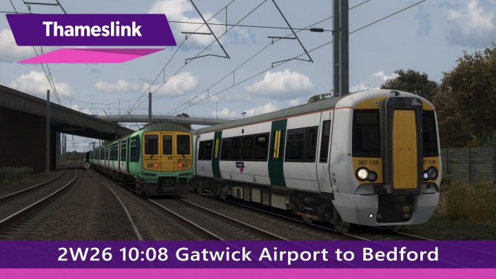 2W26 10:08 Gatwick Airport to Bedford (2016)