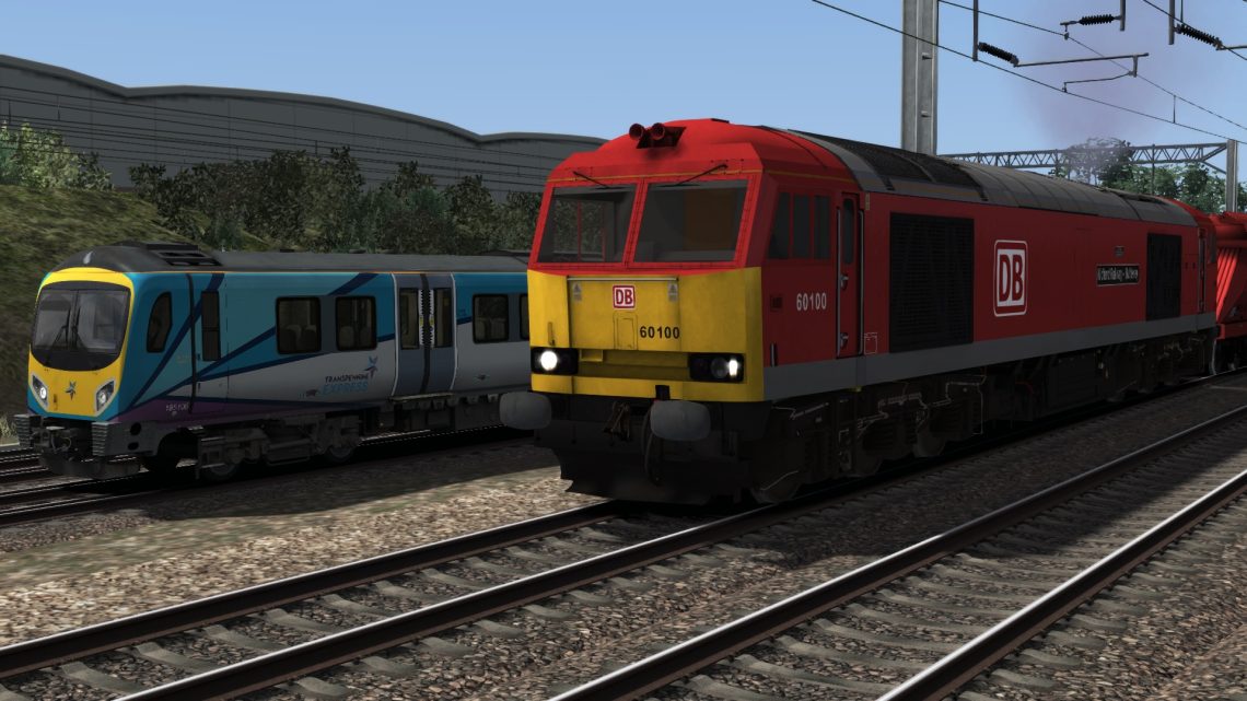 DB Cargo Class 60 Biomass Freight Scenario For The DTG Liverpool to Manchester Route