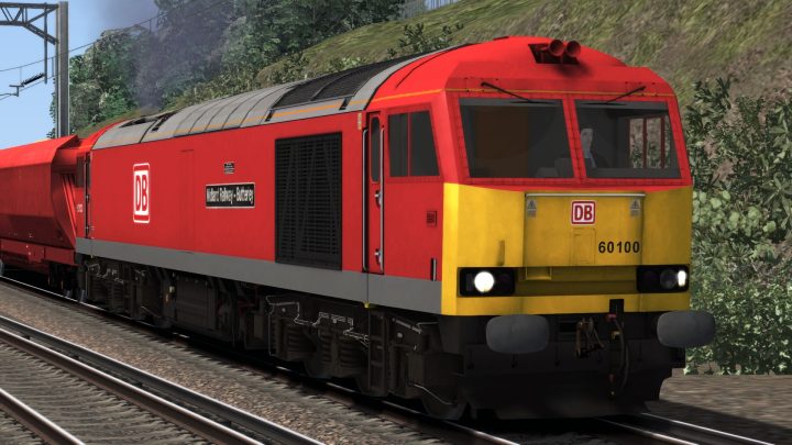 Class 60 DB Cargo Reskin Pack For The JustTrains Class 60 Advanced