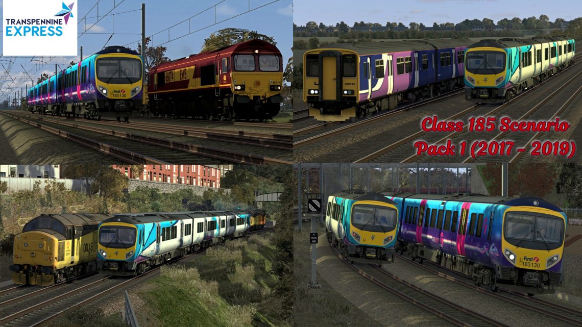 [RS] Class 185 Scenario Pack 1 (2017 – 2019)