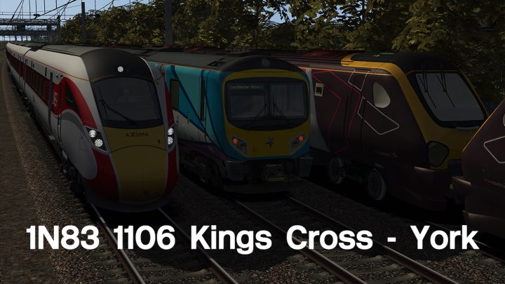 1N83 1106 Kings Cross – York (06/11/2021)