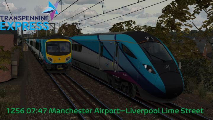 1Z56 07:47 Manchester Airport – Liverpool Lime Street